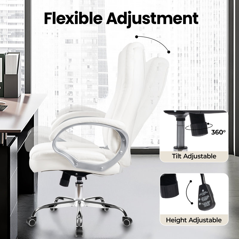 Inbox Zero Nickoli Heavy Duty Design High Back Ergonomic Executive